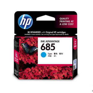 The Playbook Store - HP 685 Cyan Original Ink Advantage Cartridge (CZ122AA)